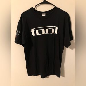 Men’s Medium Tool Band T Shirt Tour 2009 Rock Black White Red